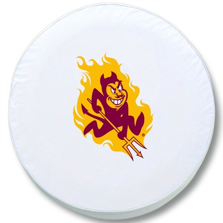 29 3/4 X 8 Arizona State Tire Cover With Sparky Logo